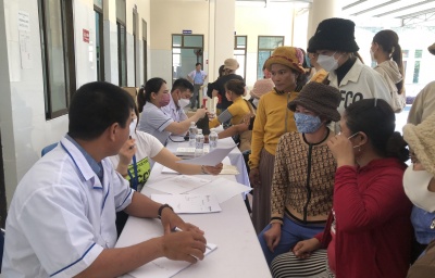 BVSN tổ chức đợt khám miễn phí cho 150 Sản Phụ tại xã Ba Xa